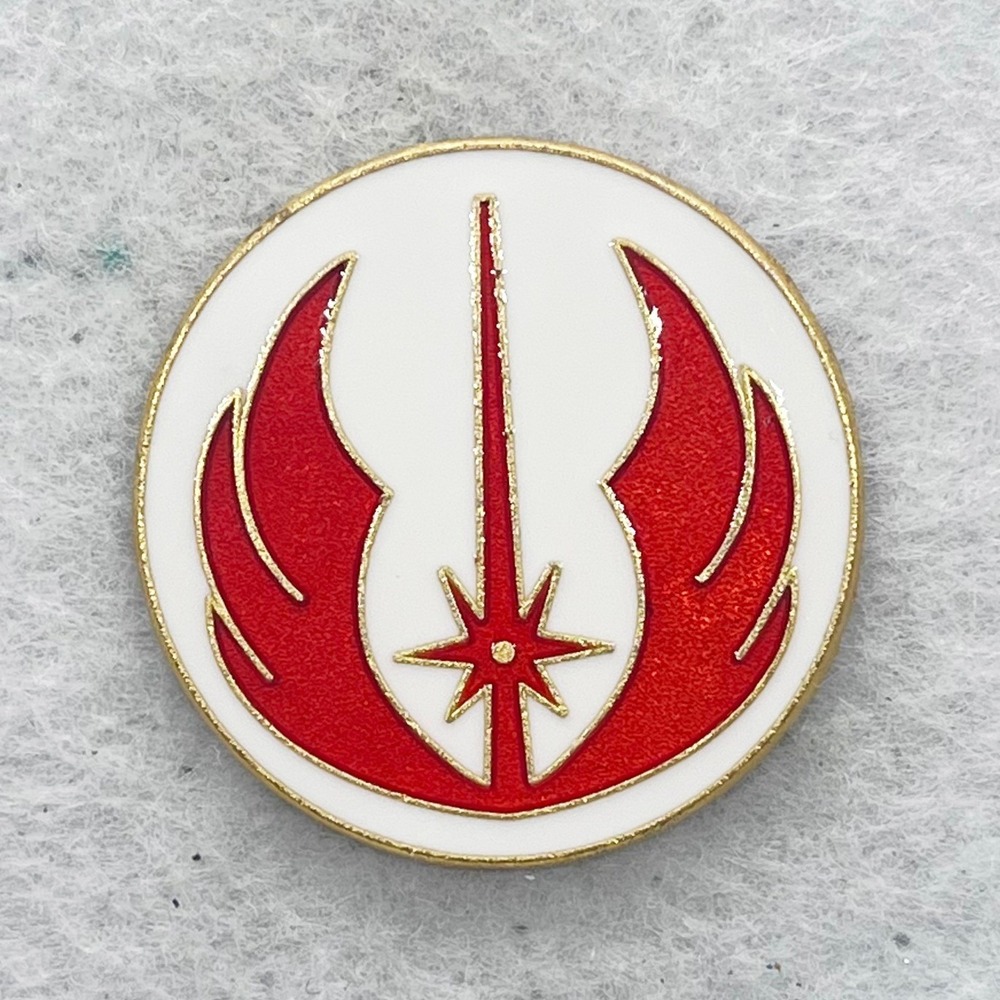 🔮 5/$25 Disney Star Wars Jedi Symbol Pin